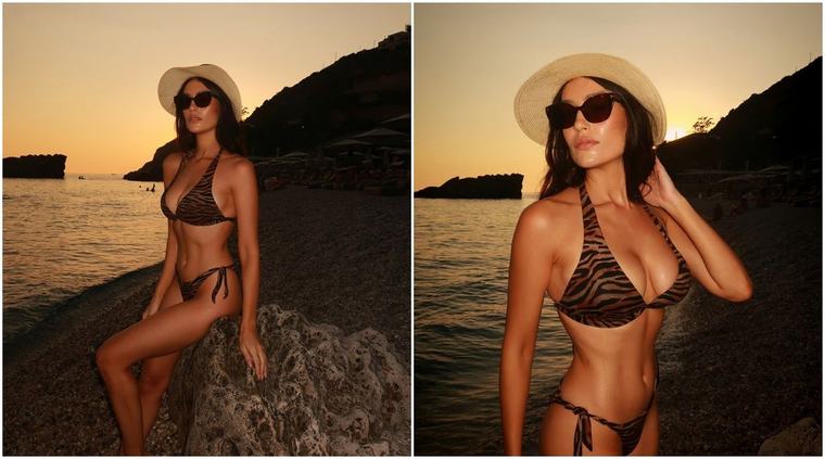 Eva Murati mahnit me linjat nga pozat me bikini
