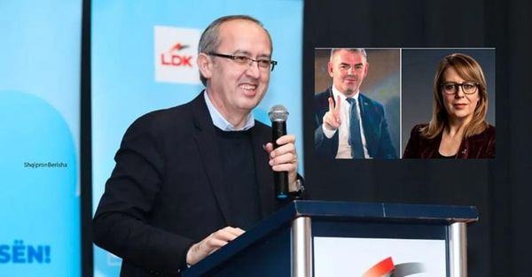 Pa asnjë fjalë, Hoti publikon fotot e Shalës e Bajramit – mesazhi i tij për zhvillimet në LDK